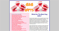 Desktop Screenshot of gaggifts.tv